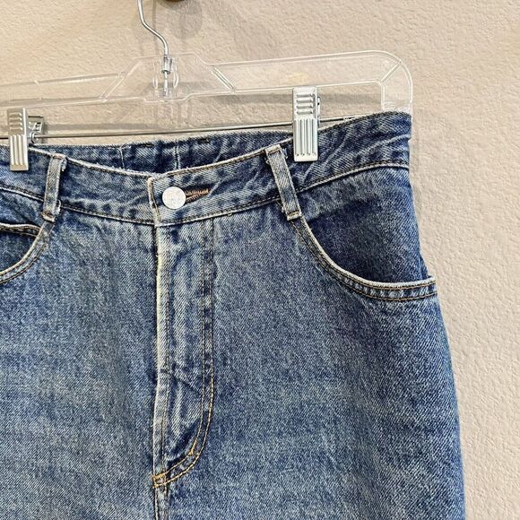 Vintage Bongo Jeans Y2K 90s Button Fly Acid Wash Stone Wash 9 / 26 Inch Waist - Picture 5 of 8